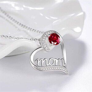 🔥 Heart Mother's Gifts Lovely Pendant Necklace for Women, EVGG1017